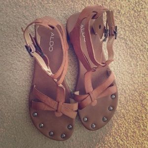 Aldo ankle strap sandals