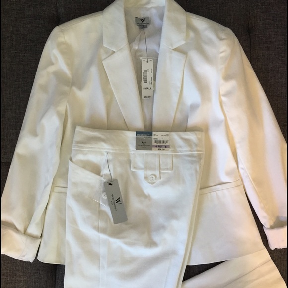 White Dress Suit NWT