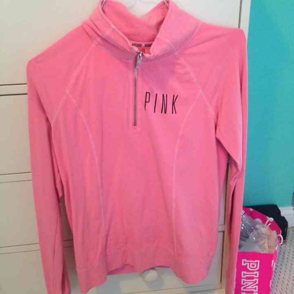 PINK half zip