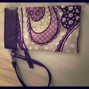 New Purple Wristlet