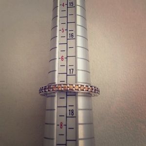 PANDORA HONEY CZ ETERNITY BAND