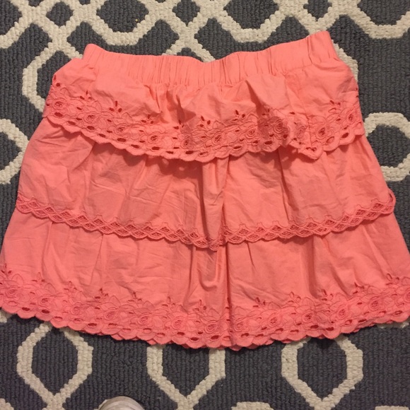 SOLD! Melon elastic waist skirt - Picture 1 of 2