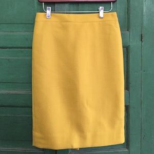 J. Crew Wool No. 2 Pencil Skirt