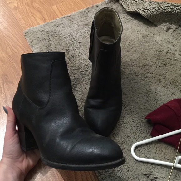 Black Chaps Booties