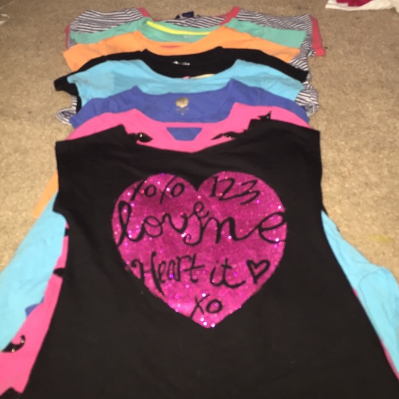 8 pcs Girls Tops Lot