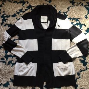 Abercrombie and Fitch Stripped Cardigan