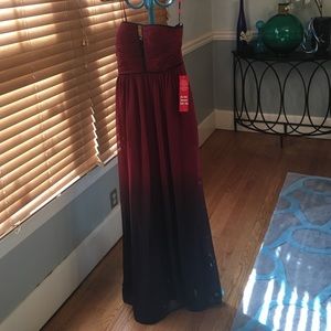 Hailey Adrianna Papell ombré dress
