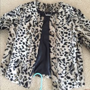 Extra small cheetah print jacket