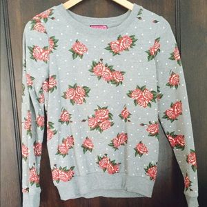 roses sweatshirt