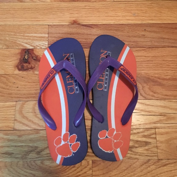 Clemson flip flops
