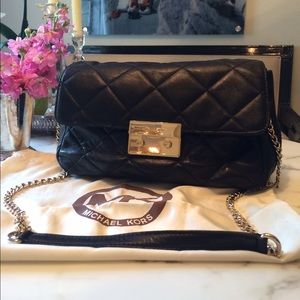 Michael Kors Sloan quilted leather shoulder bag