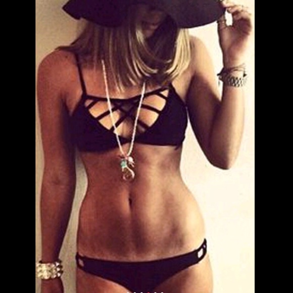 Kylie Jenner Bikini Black