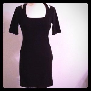 Boston Proper black dress