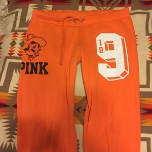 PINK Victoria Secret Oklahoma State Sweats