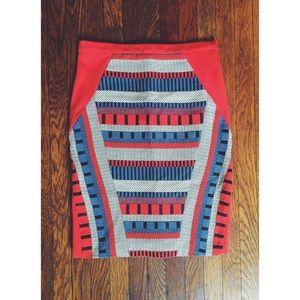 Eva Franco | Embroidered Pencil Skirt