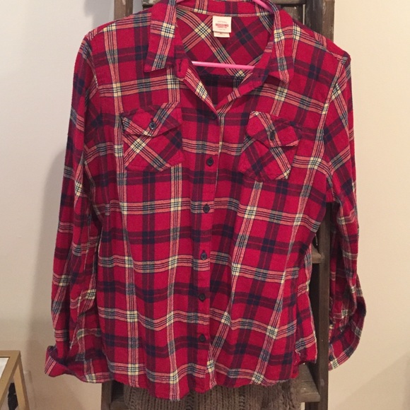 Mossimo Supply Co. Tops - Double Pocket Flannel