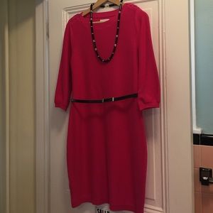 Hot pink Calvin Klein size medium sweater dress