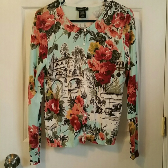 Floral cardigan