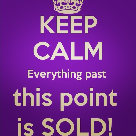 Everything past this point is sold !!