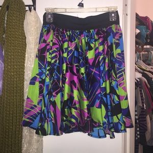 Multi colored skirt