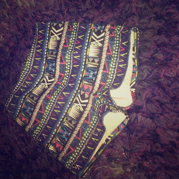 High Waisted shorts stretch able