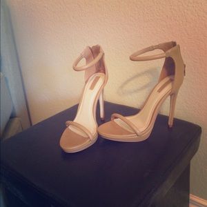 Nude strappy Forever 21 Shoes