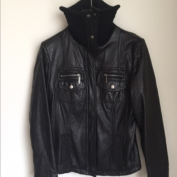 Leather jacket SOLD 🚫