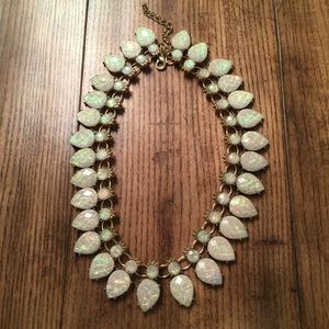 Opal looking iridescent necklace.