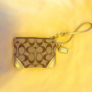 Coach wristlet