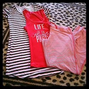 VS bundle sleepwear