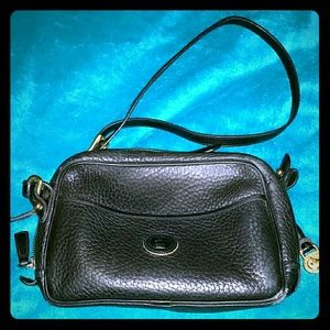 Vintage Dooney & Bourke Black Crossbody
