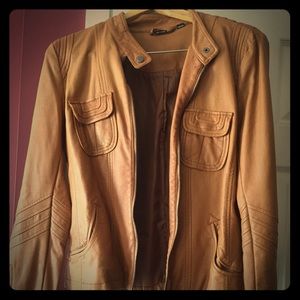 Allen B. By Allen Schwartz faux leather jacket