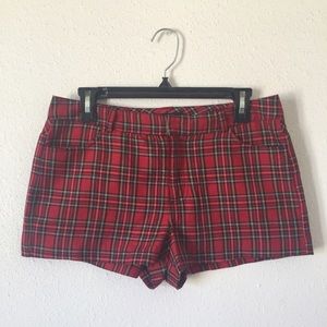 Plaid Shorts