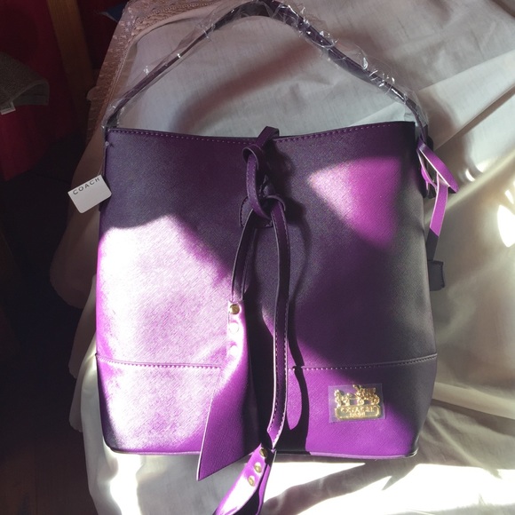 NWT purple handbag