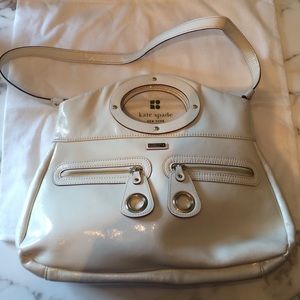 Kate Spade New York patent leather shoulder bag