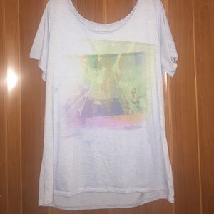 Powdered Blue Graphic Tee