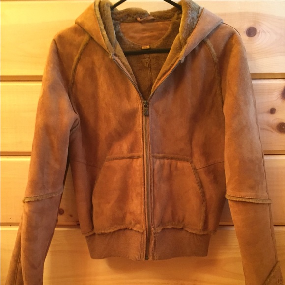 Ugg Hoodie zip up jacket fur