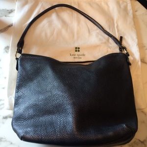 Kate spade pebble leather shoulder bag