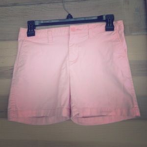 pink shorts