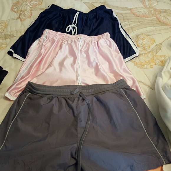 2 Hibbert sports short blue and pink 1 gray Athlet