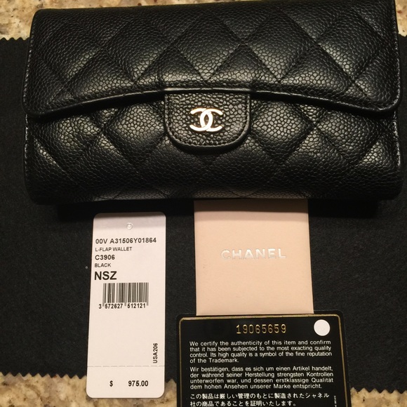 Chanel Black wallet
