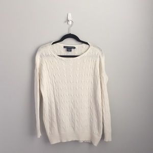 Ralph Lauren Long Cream Sweater