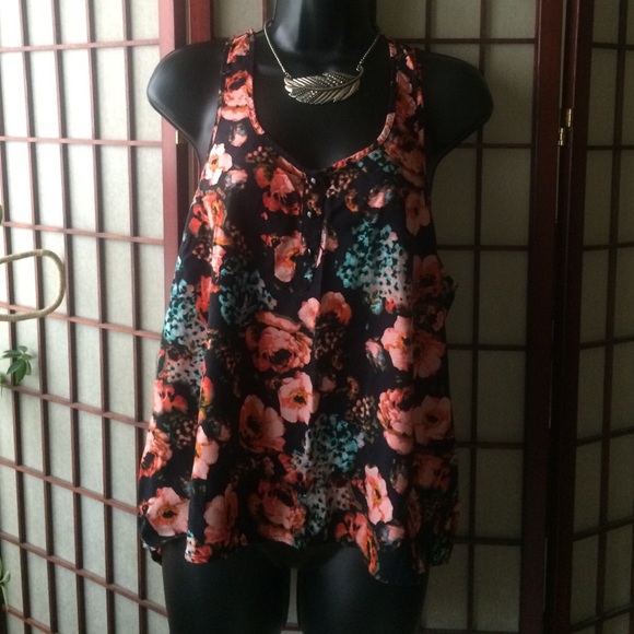 Summer racer back top