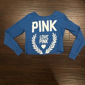 Cropped Victoria's Secret PINK sweater