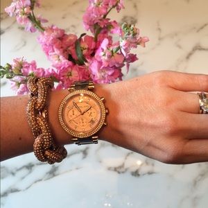 Michael Kors 'Parker' Watch
ROSE GOLD/ TORTOISE