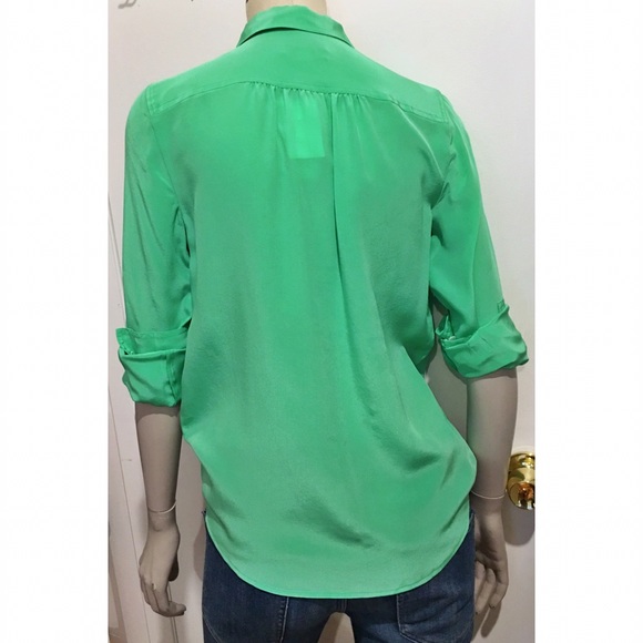 J. Crew 100% Silk Blouse - Picture 2 of 4