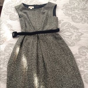 Black Tweed Talbots Dress size 2 Petite