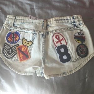 LF Carmar Denim Patch shorts