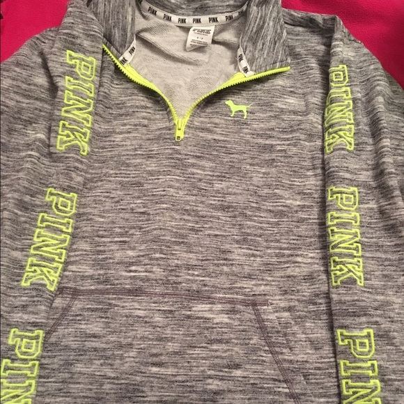 Victoria's Secret pull over zipper sweater.