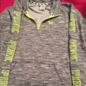 Victoria's Secret pull over zipper sweater.